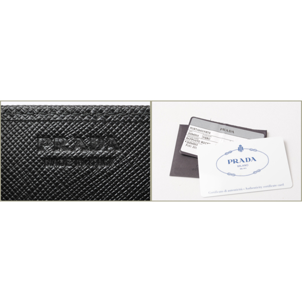 Prada Coin Case Saffiano Black - Picture 5 of 5